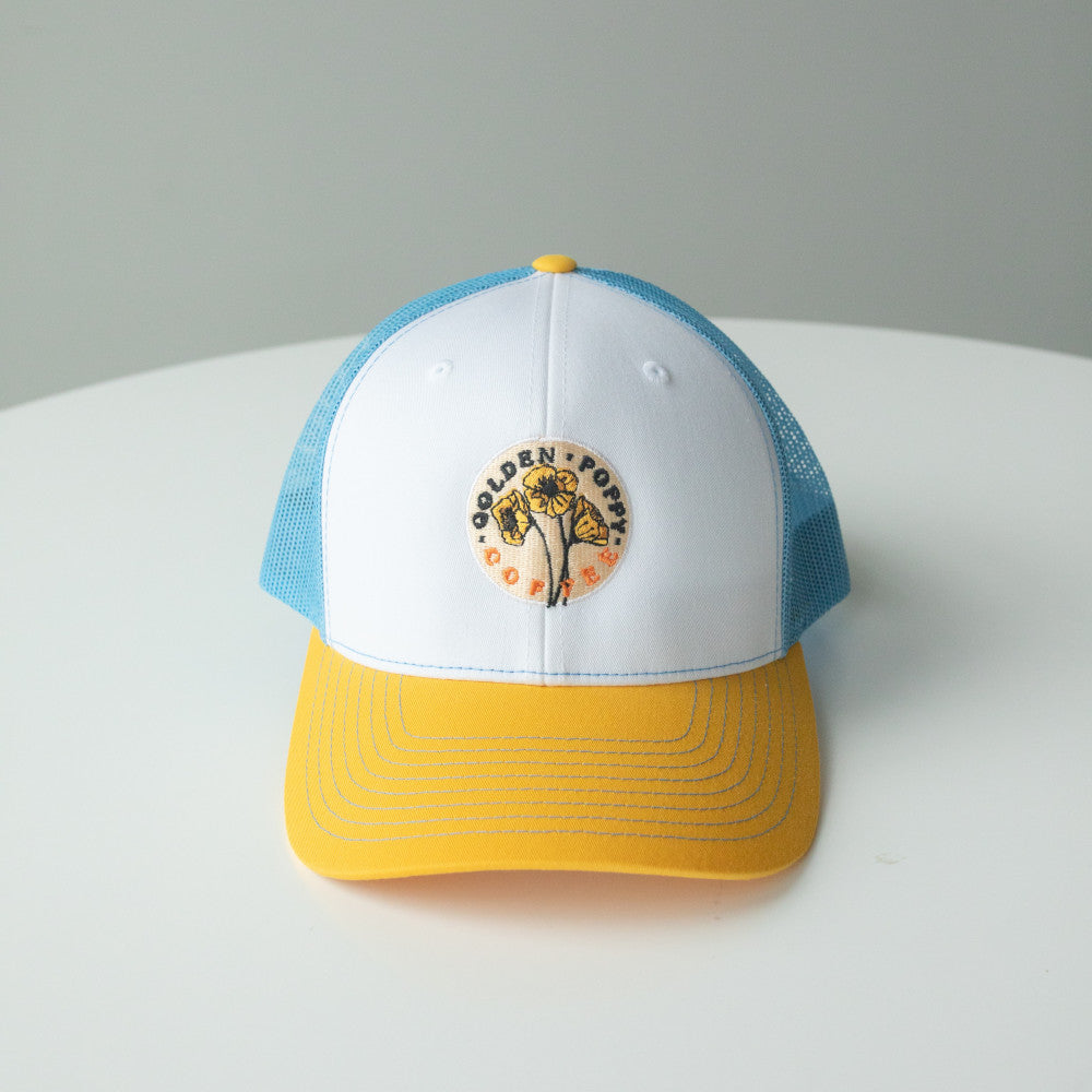 Golden Poppy Trucker Hat