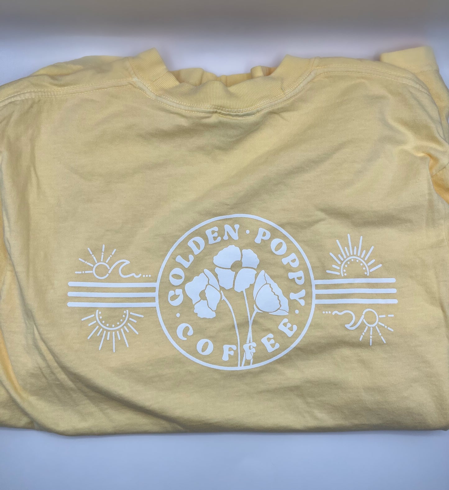 Yellow long sleeve tee