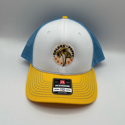 Golden Poppy Trucker Hat